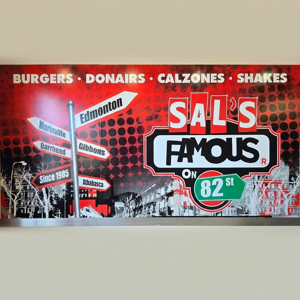 Sal's Famous on 82 St Edmonton restaurant at 12802 82 Street NW