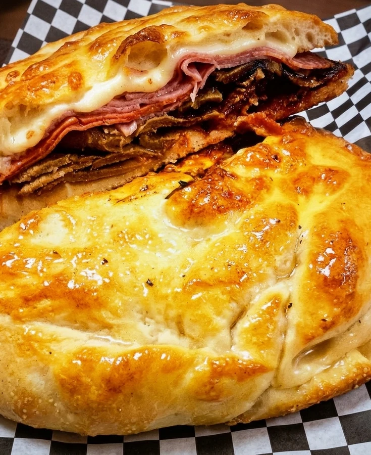 Fresh pizza at Sal's Famous on 82 St Edmonton