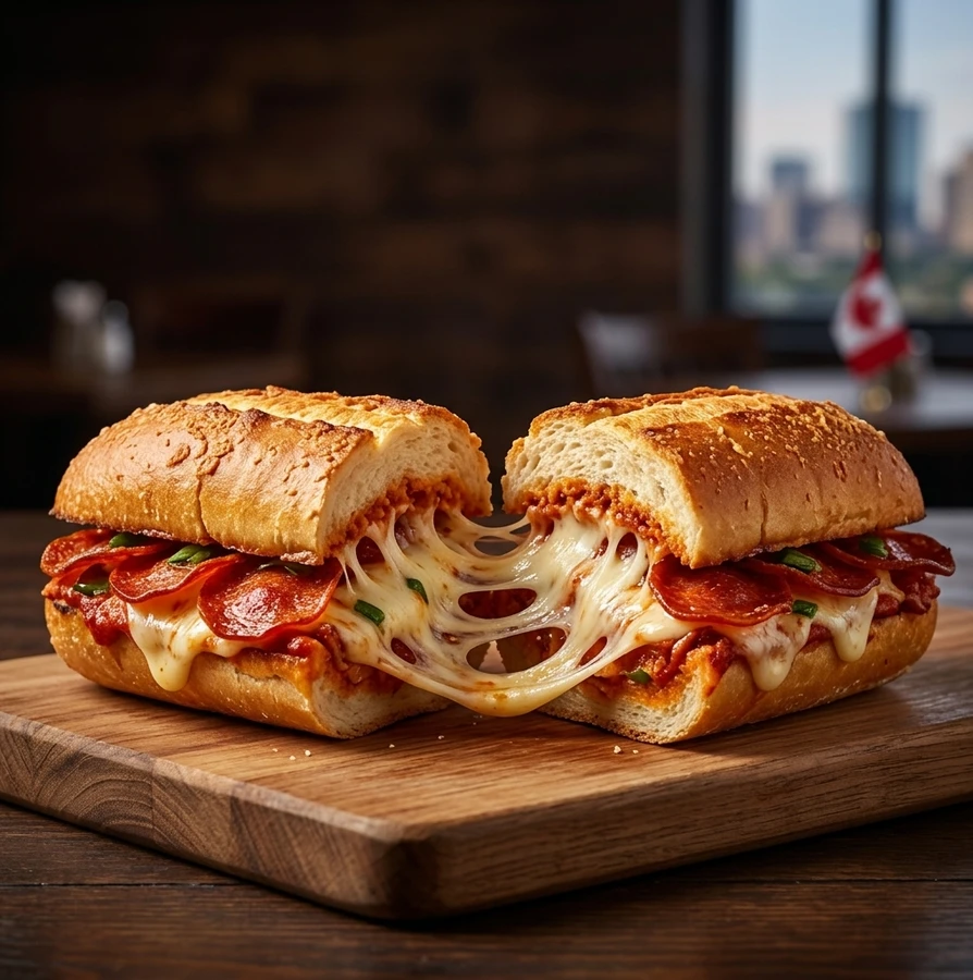 Sub sandwich at Sal's Famous on 82 St Edmonton
